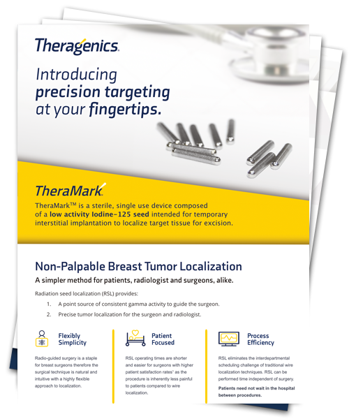 TheraMark TM Sales Sheet