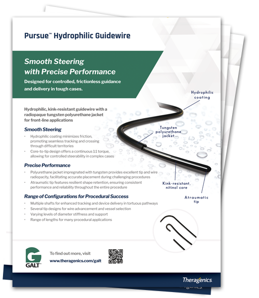Pursue Hydrophilic Guidewire